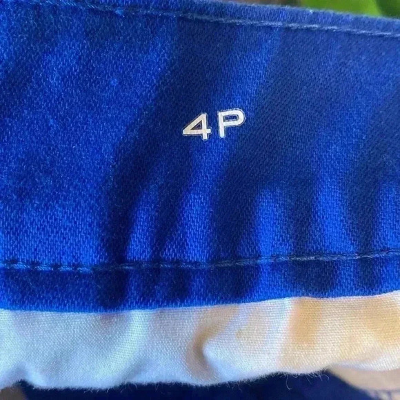 St John’s Bay Capris Pants Blue with some stretch 98% Cotton 2% Spandex Size‎ 4P - Picture 11 of 12